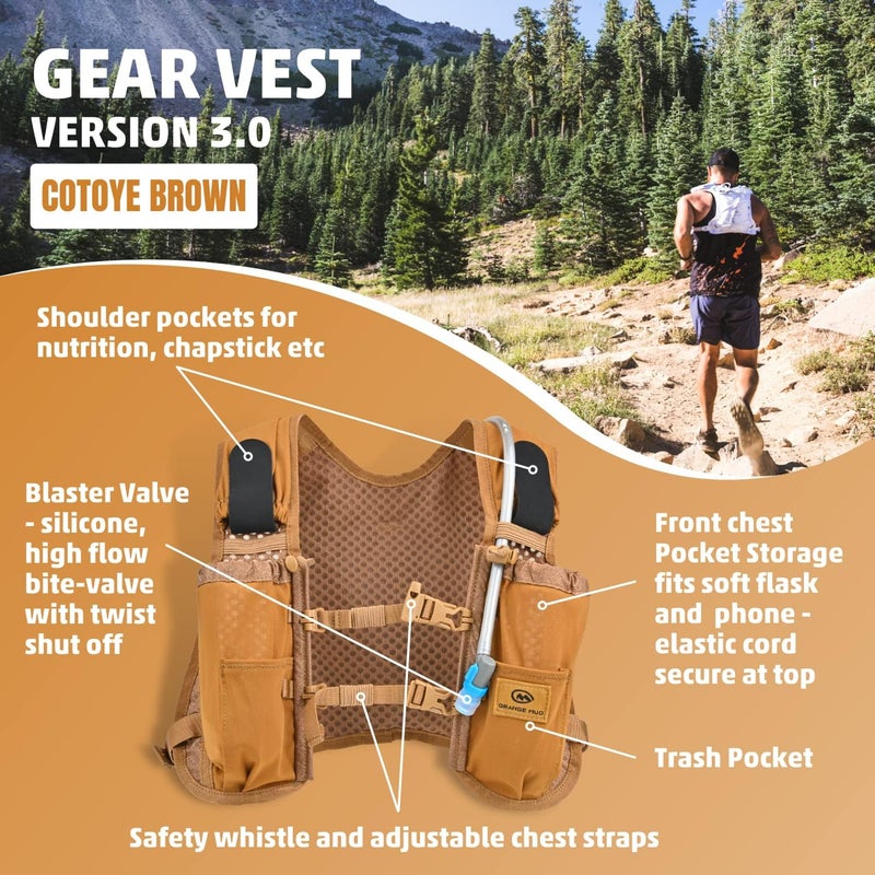 Orange Mud Gear Vest 3.0 - Ideal for Running, Biking, Triathlon - Image 4
